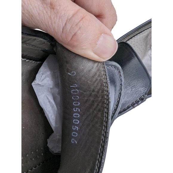 BAR Germany Men\'s Real Leather Slip On Loafer Black Casual Shoes Size 9 main image 7